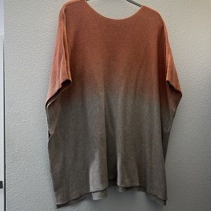 Beautiful JJill ombré poncho.
